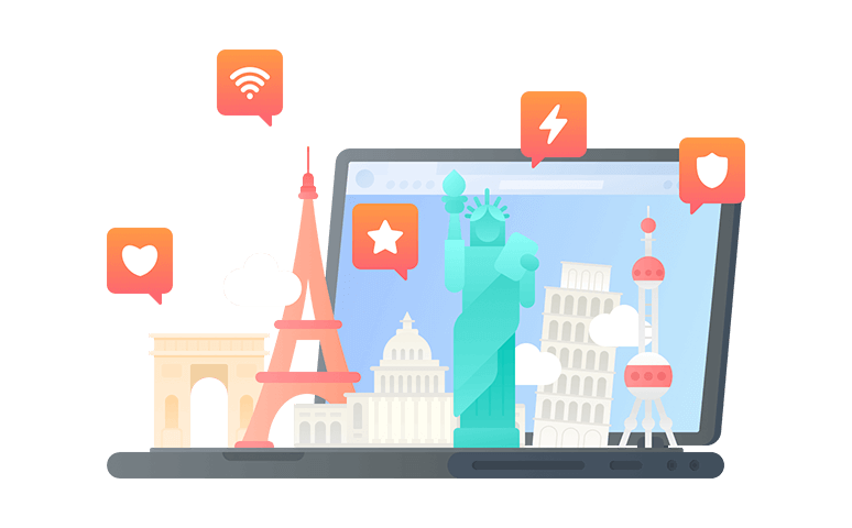 在英属印弟安海城连接到中国的代理 - 翻回VPN