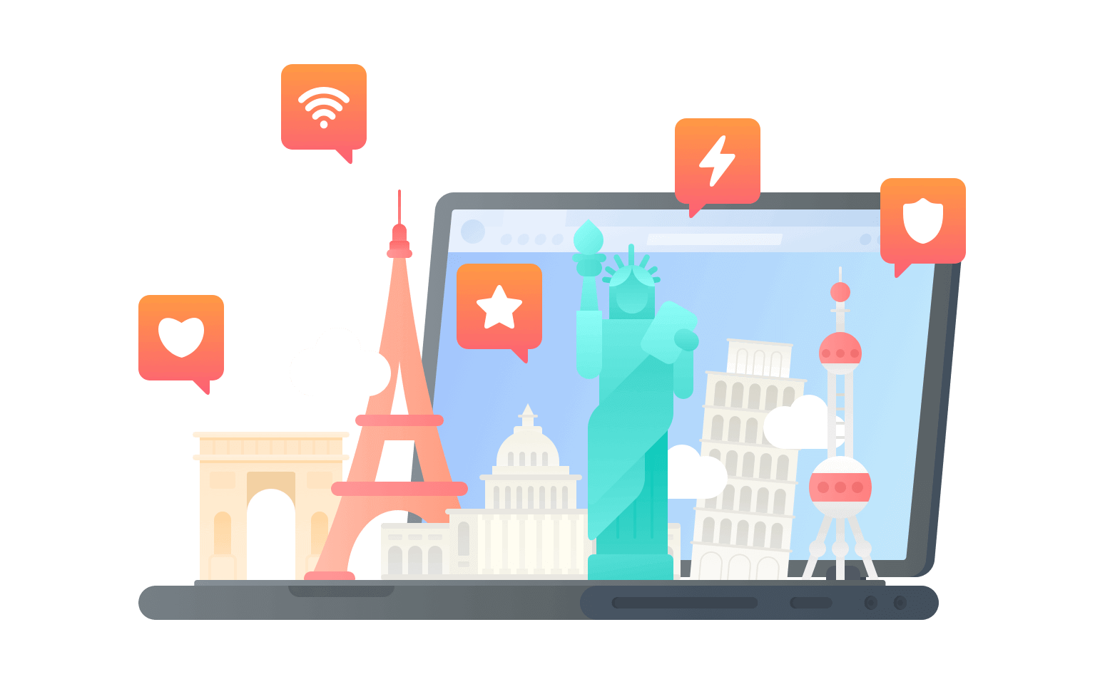 在英属印弟安海城连接到中国的代理 - 翻回VPN